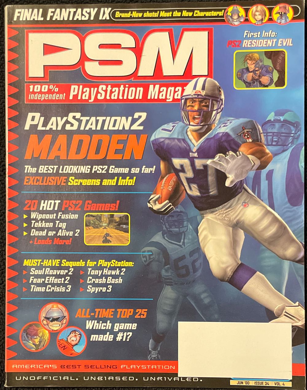 PSM 34  (June) magazine collectible - Main Image 1