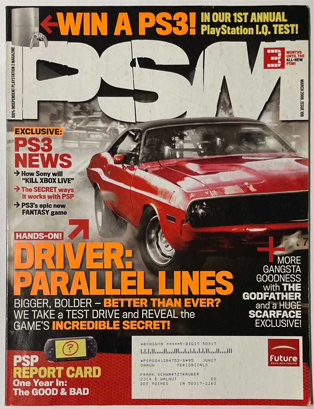PSM 108  (March) magazine collectible - Main Image 1