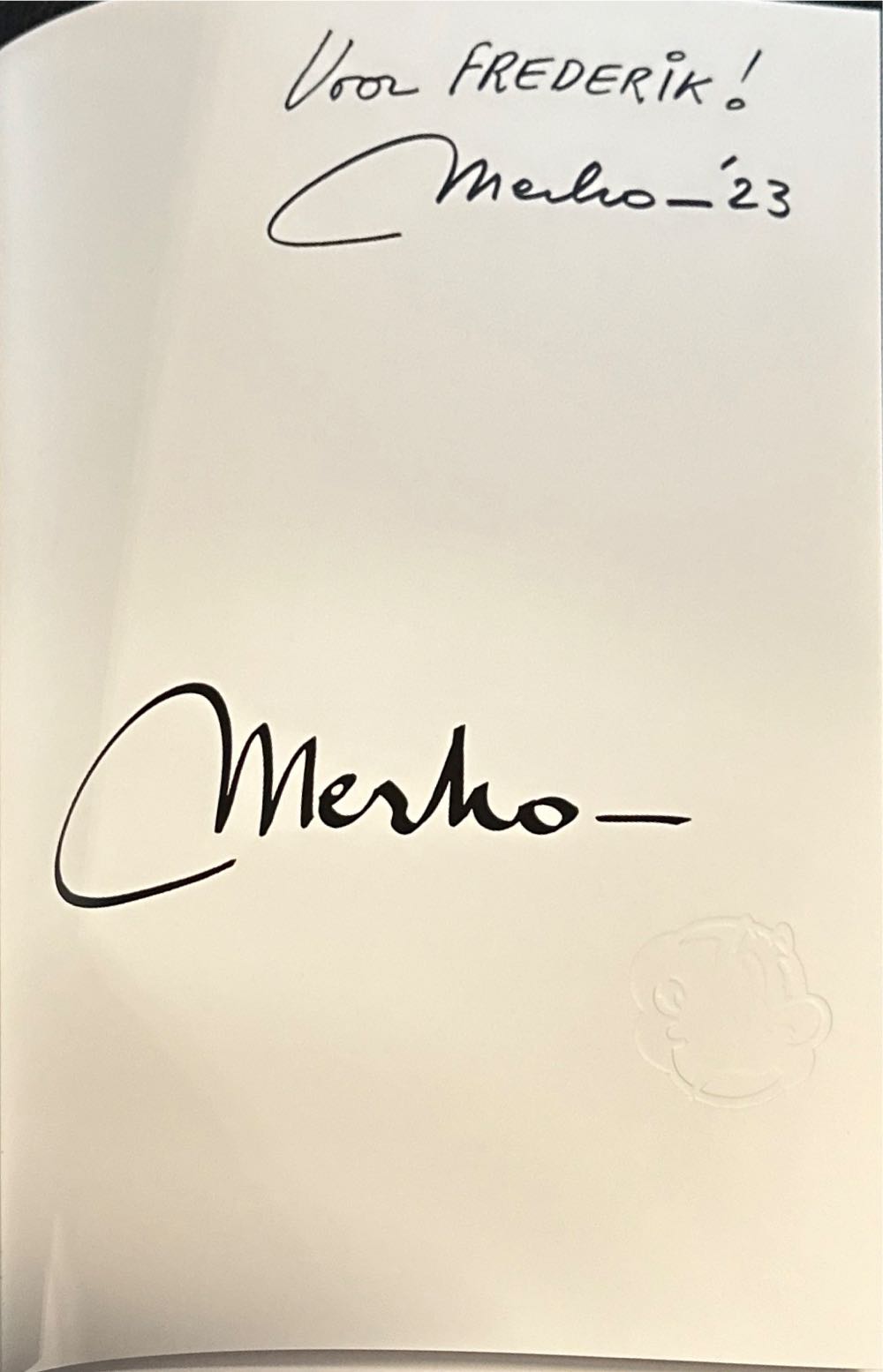 De Kiekeboes Merho. Of Moet Ik Er Een Tekeningetje Bij Maken?  (October) magazine collectible [Barcode 9789022340677] - Main Image 3