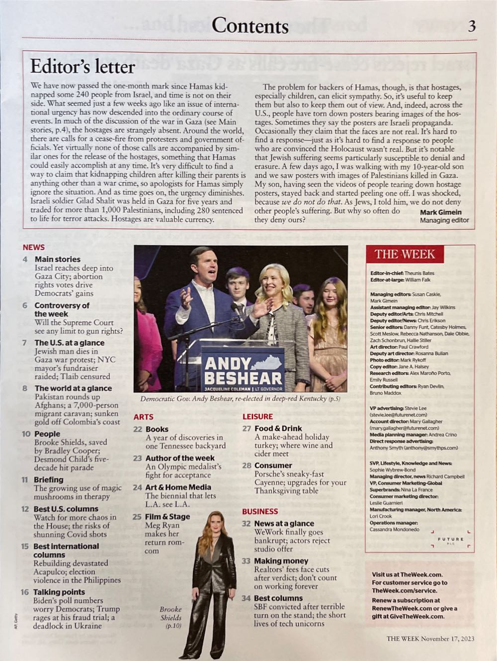 The Week  (November) magazine collectible - Main Image 2