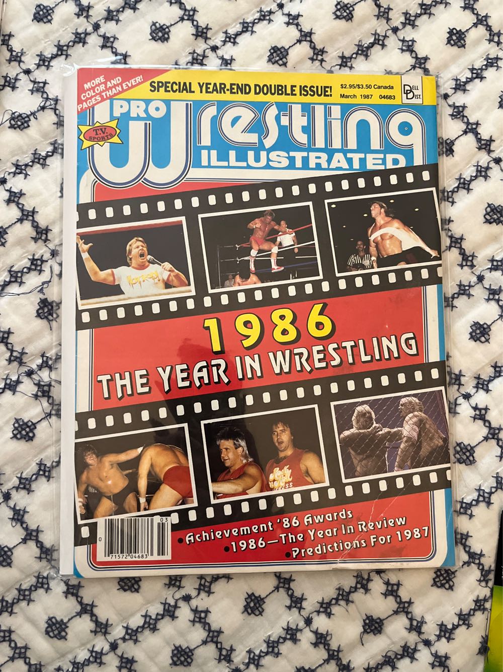 Pro Wrestling Illustrated  (March) magazine collectible [Barcode 07157204683303] - Main Image 1