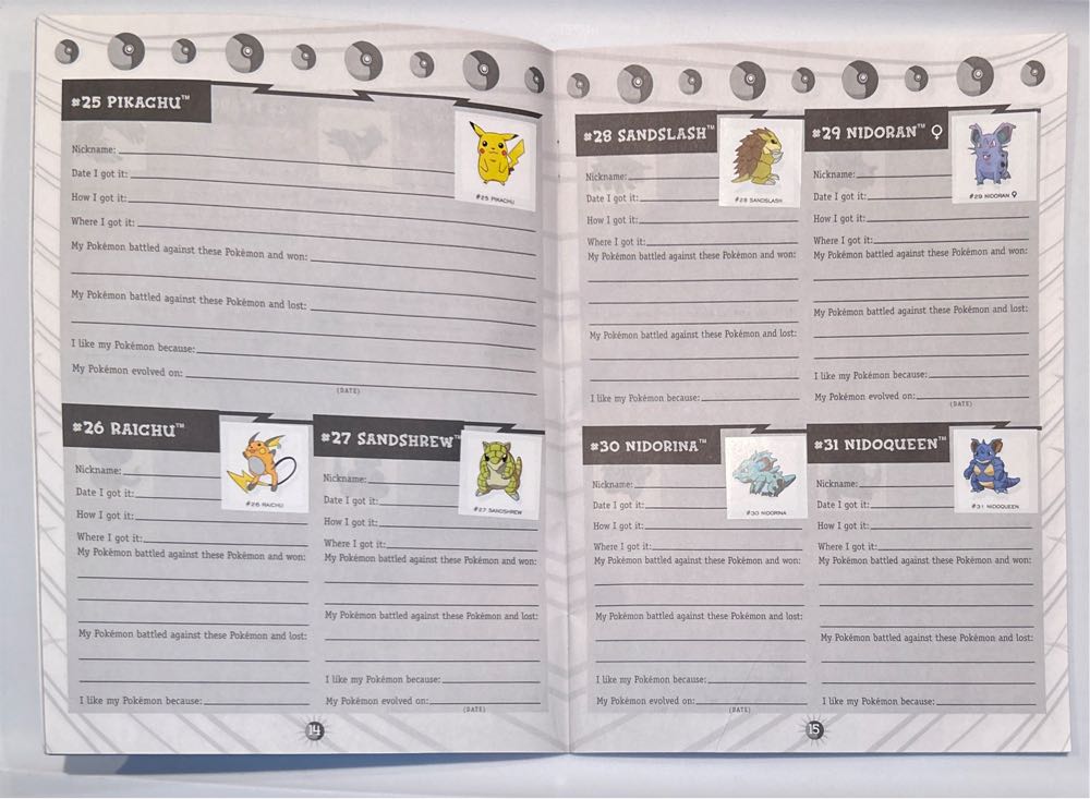 Pokemon Sticker Book  magazine collectible - Main Image 3