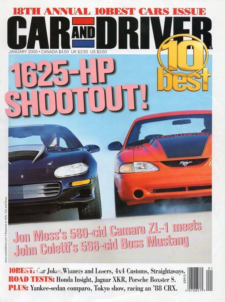 Car and Driver  (January) magazine collectible [Barcode 02710000285701] - Main Image 1