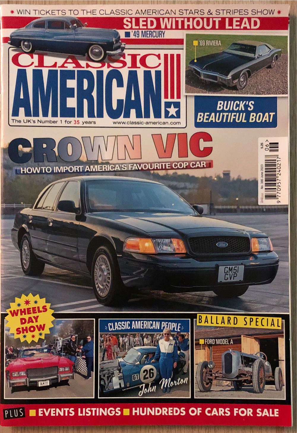 Classic American 386 June 2023  (June) magazine collectible [Barcode 977095724021706] - Main Image 1