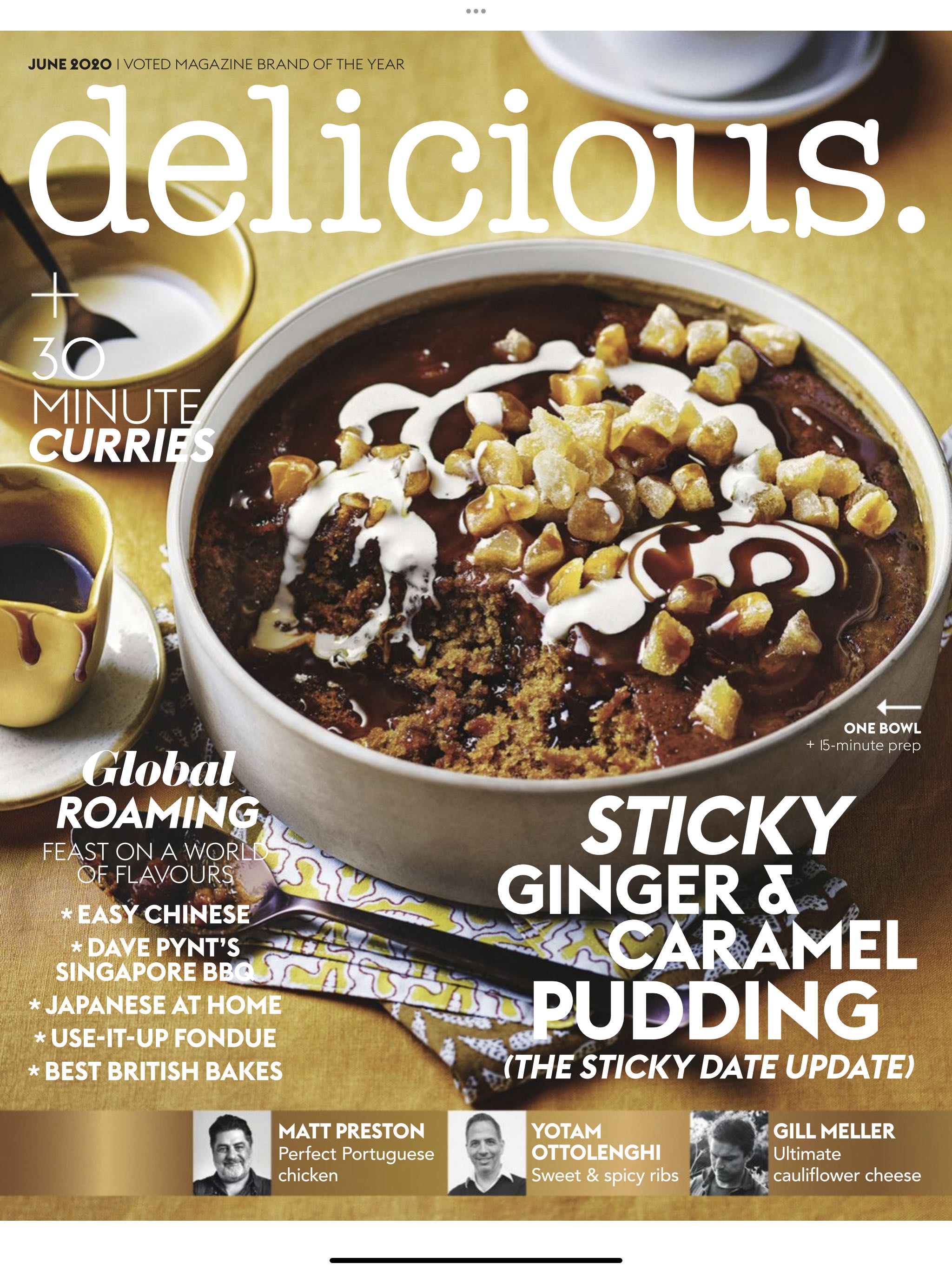 delicious.  2020 July  (July) magazine collectible - Main Image 1