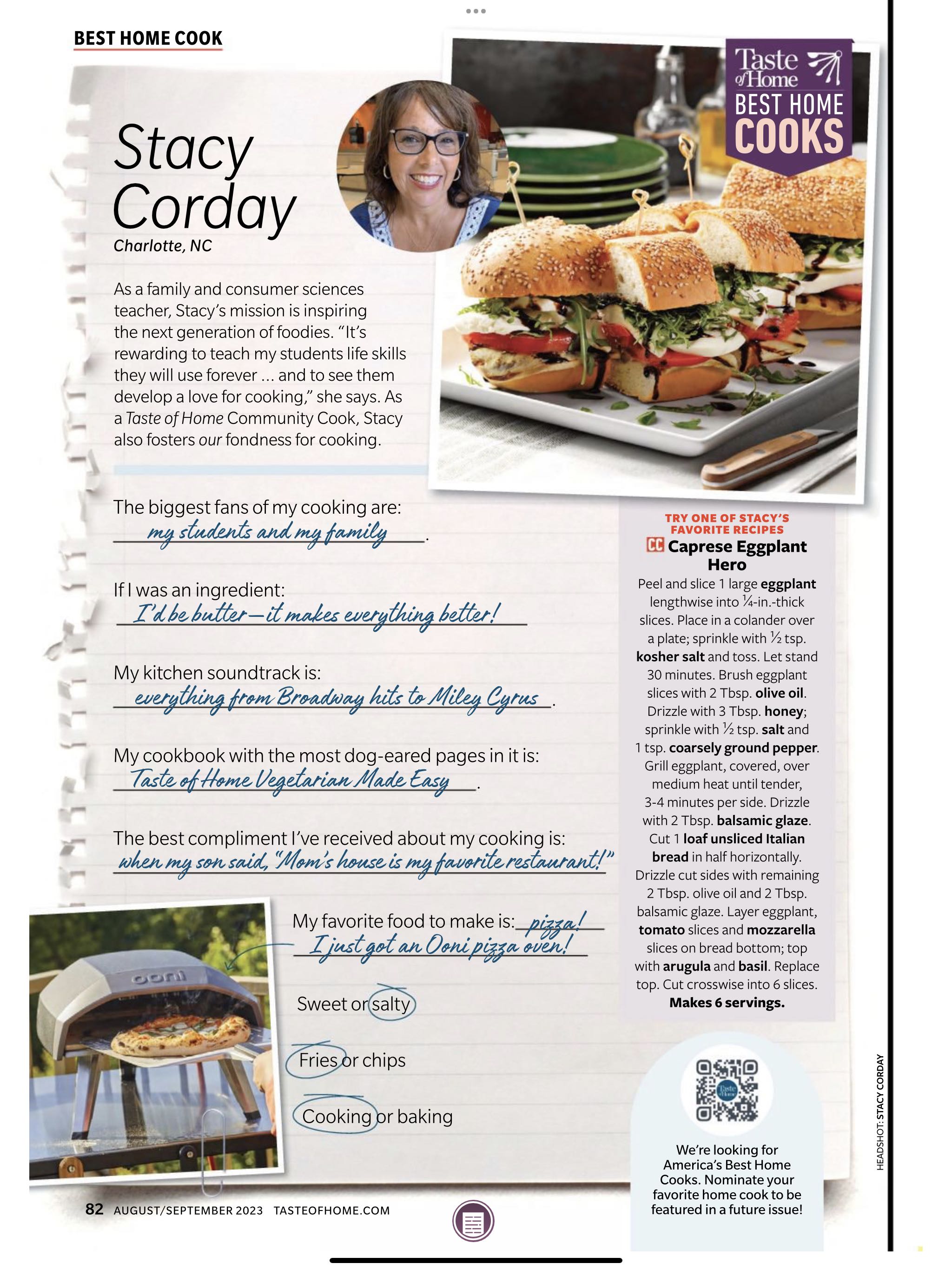 Taste of Home  2023 August-September  (August) magazine collectible - Main Image 2