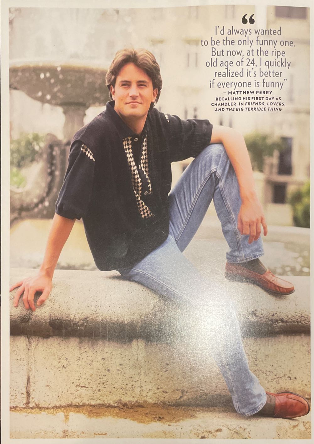 Friends Matthew Perry  (February) magazine collectible [Barcode 07099210505237] - Main Image 2