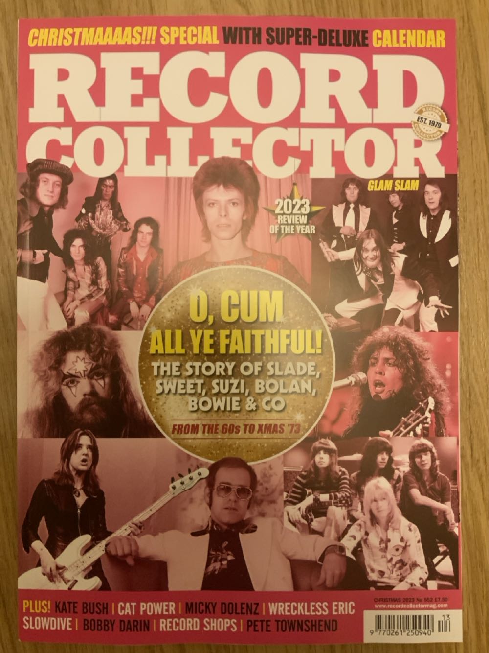 Record Collector Issue 552 Dec 2023  magazine collectible [Barcode 977026125094013] - Main Image 1