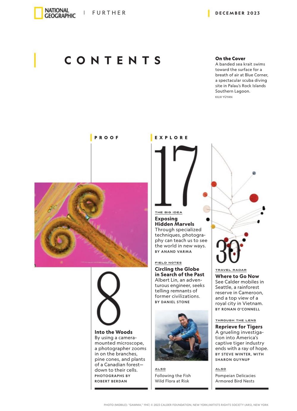 National Geographic  (December) magazine collectible - Main Image 2