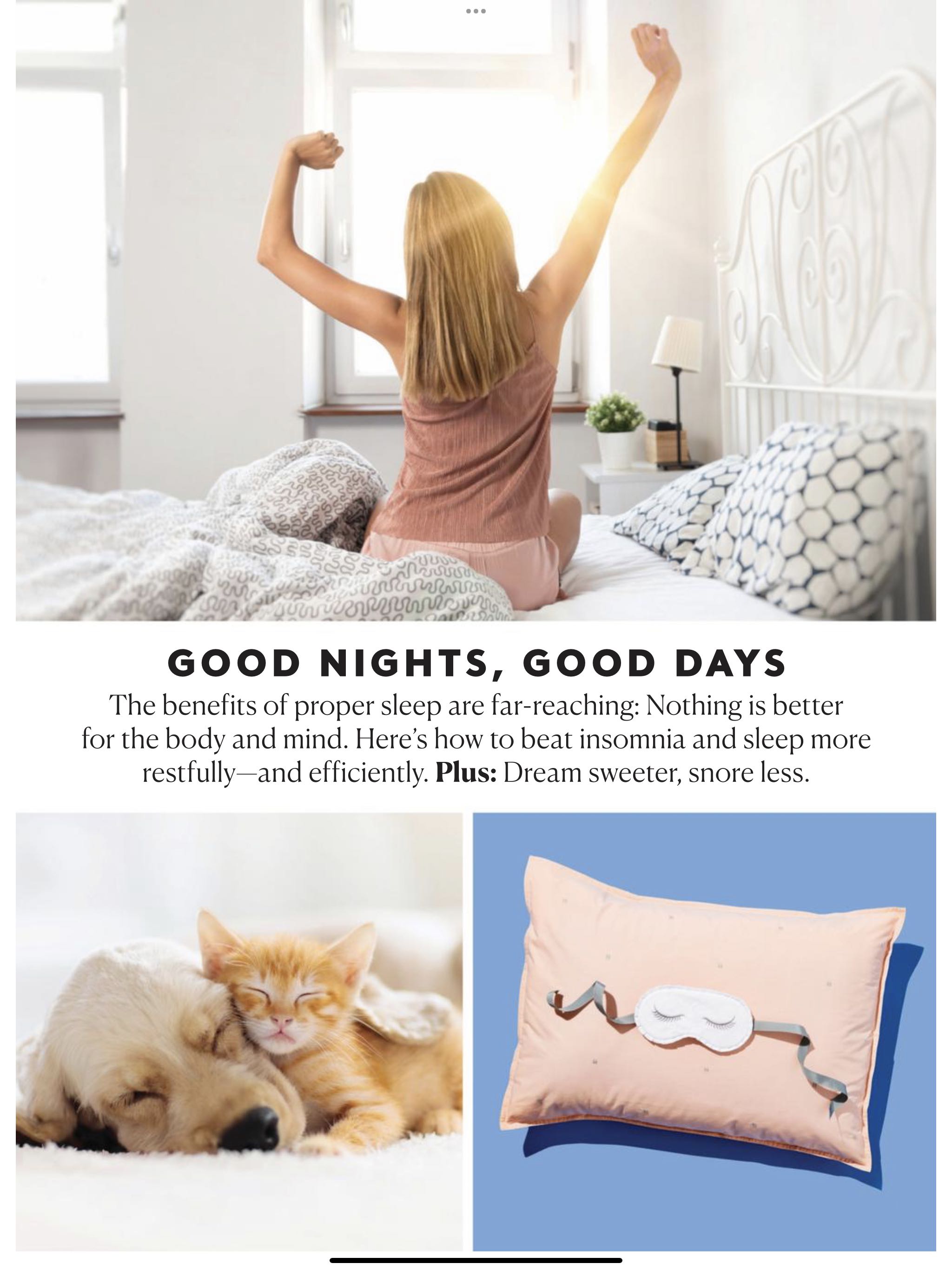 Real Simple The Power of Sleep - Sleep Better. Feel Better. Living Better  2022 March  (March) magazine collectible - Main Image 2