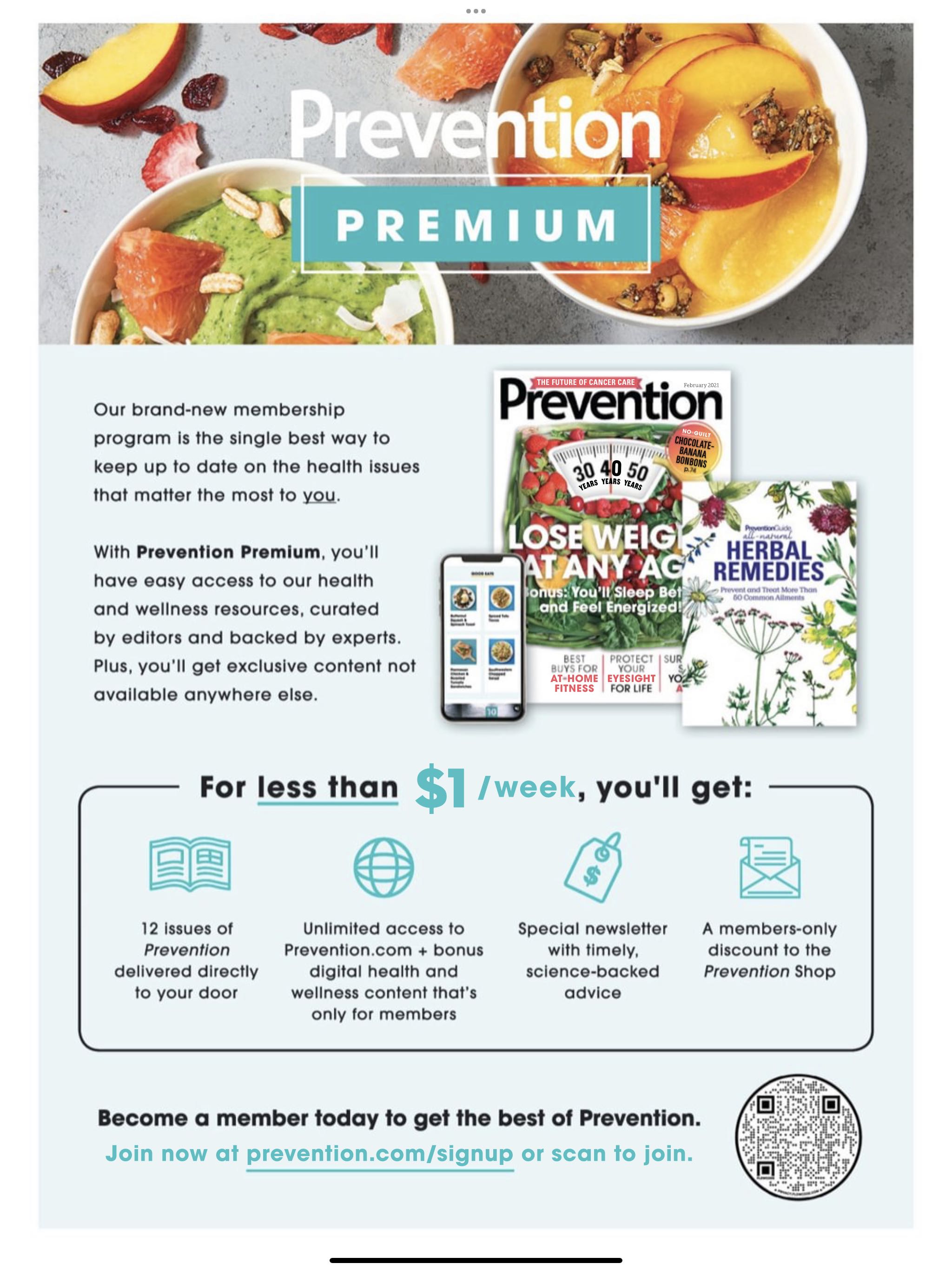 Prevention Anti-Aging Recipes  2023 June  (June) magazine collectible - Main Image 2