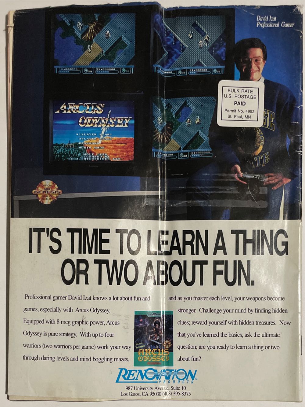 Game Players Sega Genesis Strategy Guide 5  (August) magazine collectible [Barcode 07148601096814] - Main Image 2