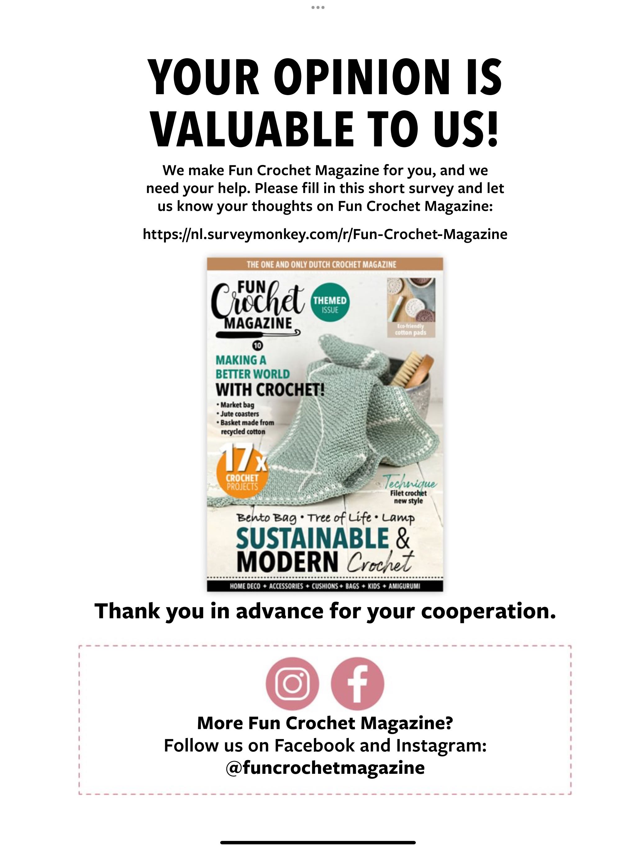 Fun Crochet Magazine  2023 December  (December) magazine collectible - Main Image 2