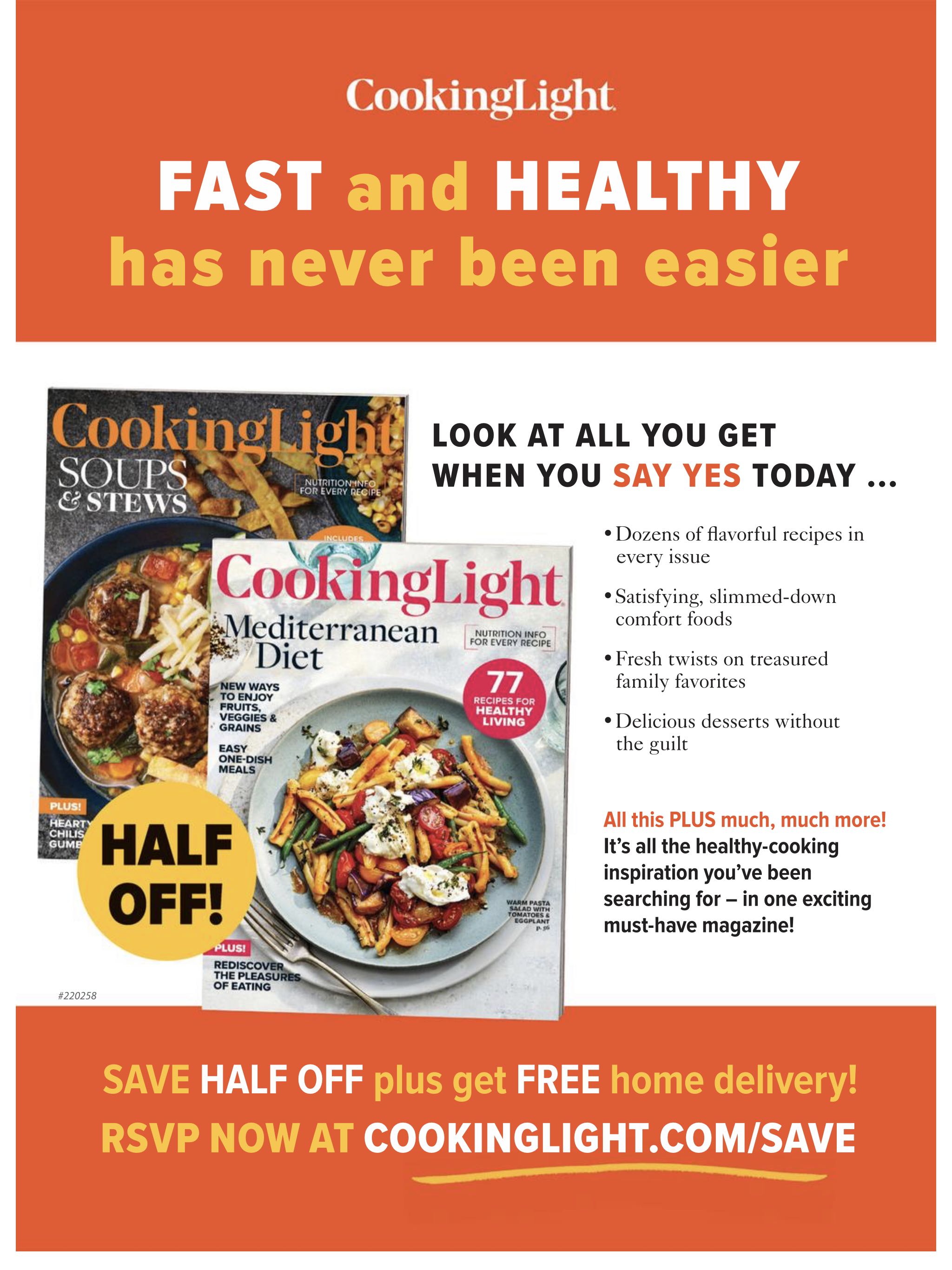 Cooking Light Anti-Inflammation  2023 Spring  magazine collectible - Main Image 2