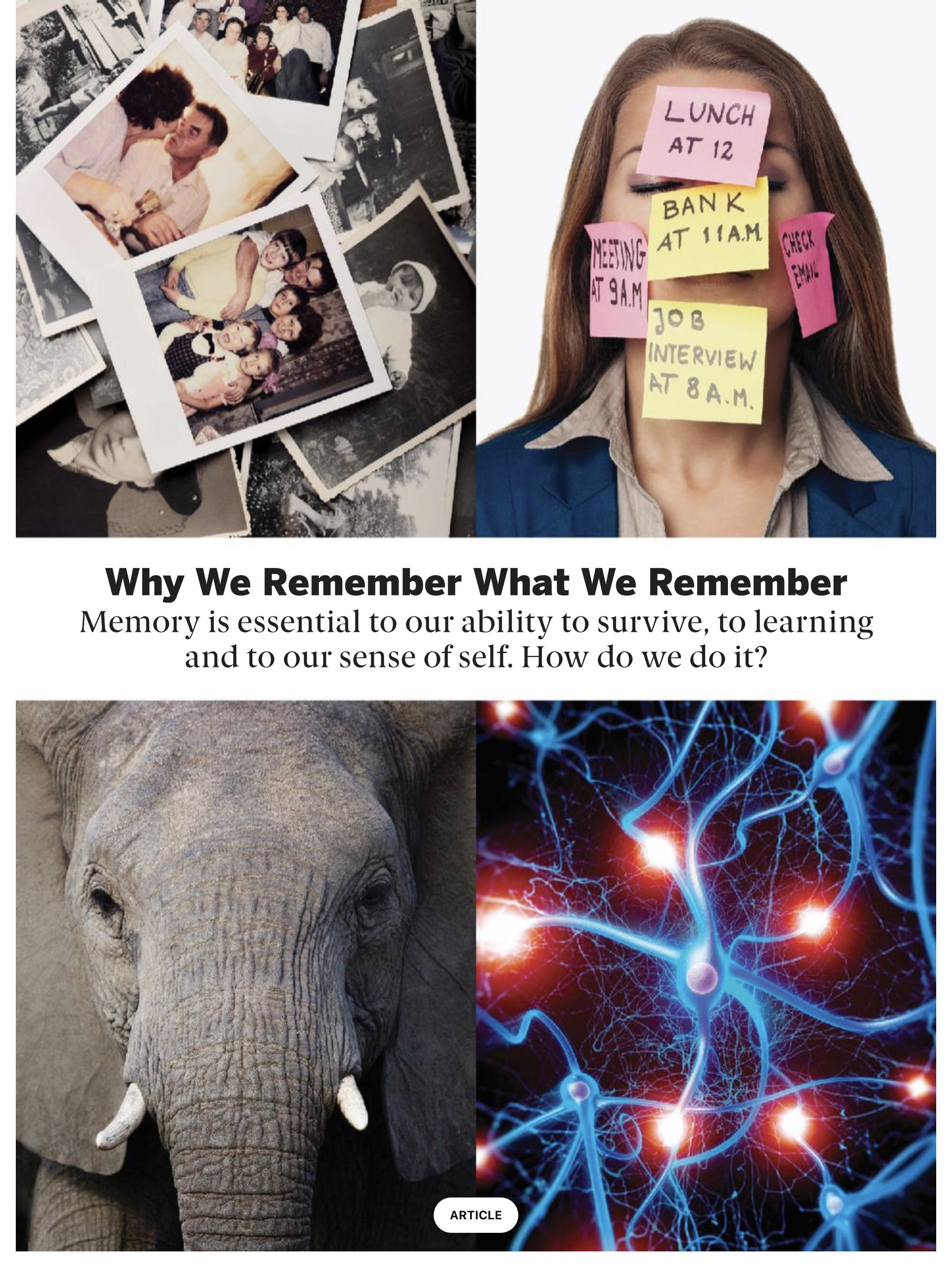 Health The Power of Memory  2022 March  (May) magazine collectible - Main Image 2