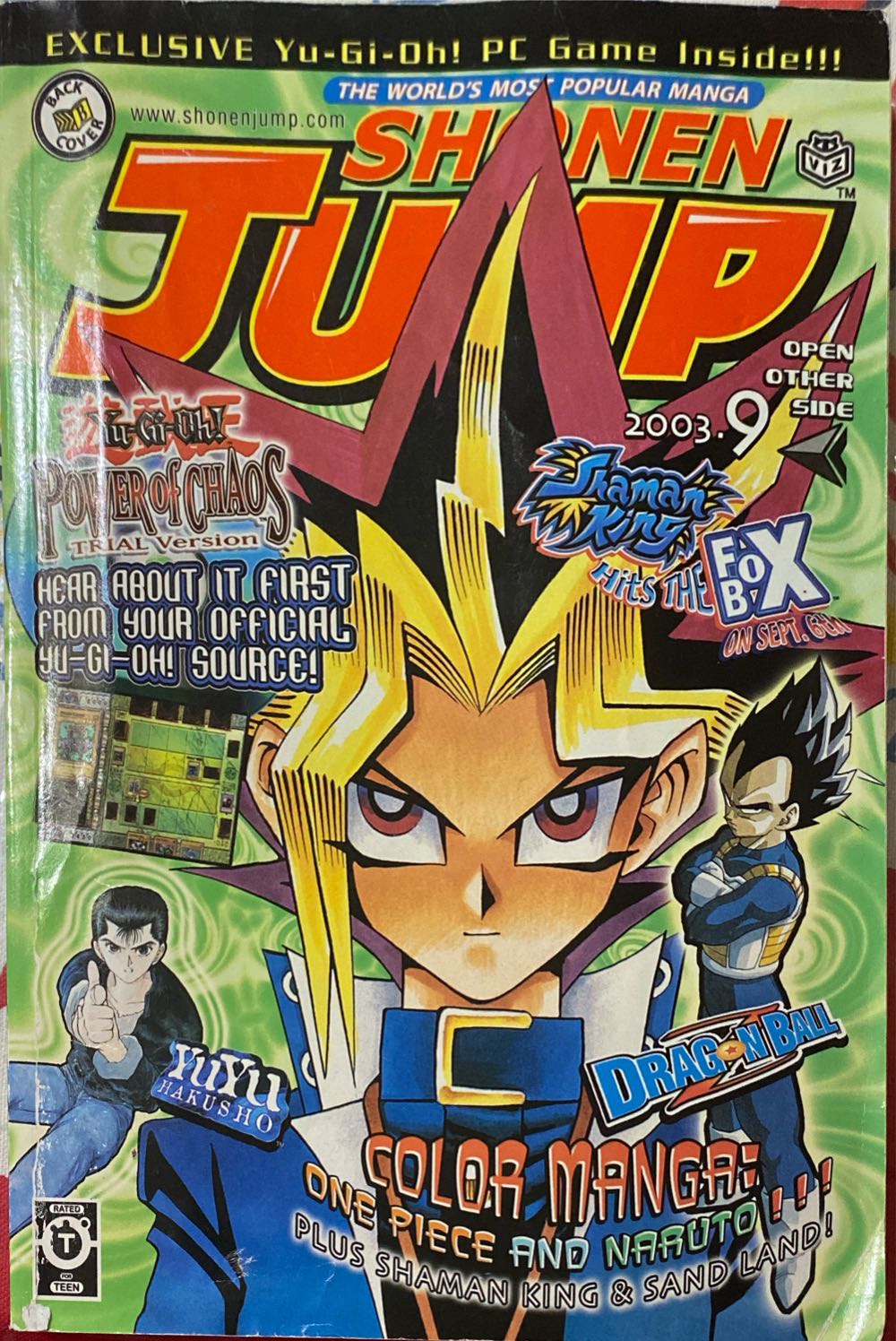 Shonen Jump  (September) magazine collectible [Barcode 071486018476] - Main Image 2