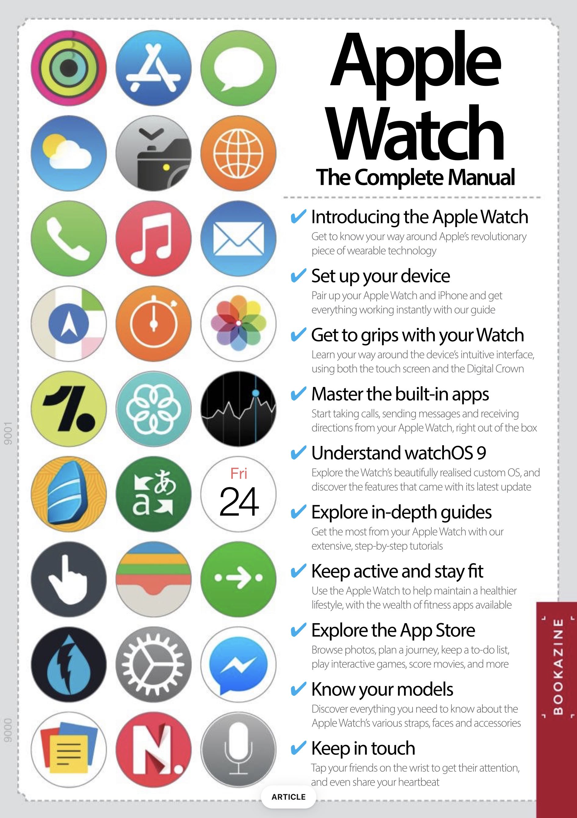 Apple Watch The Complete Manual  2023 July  (July) magazine collectible - Main Image 2