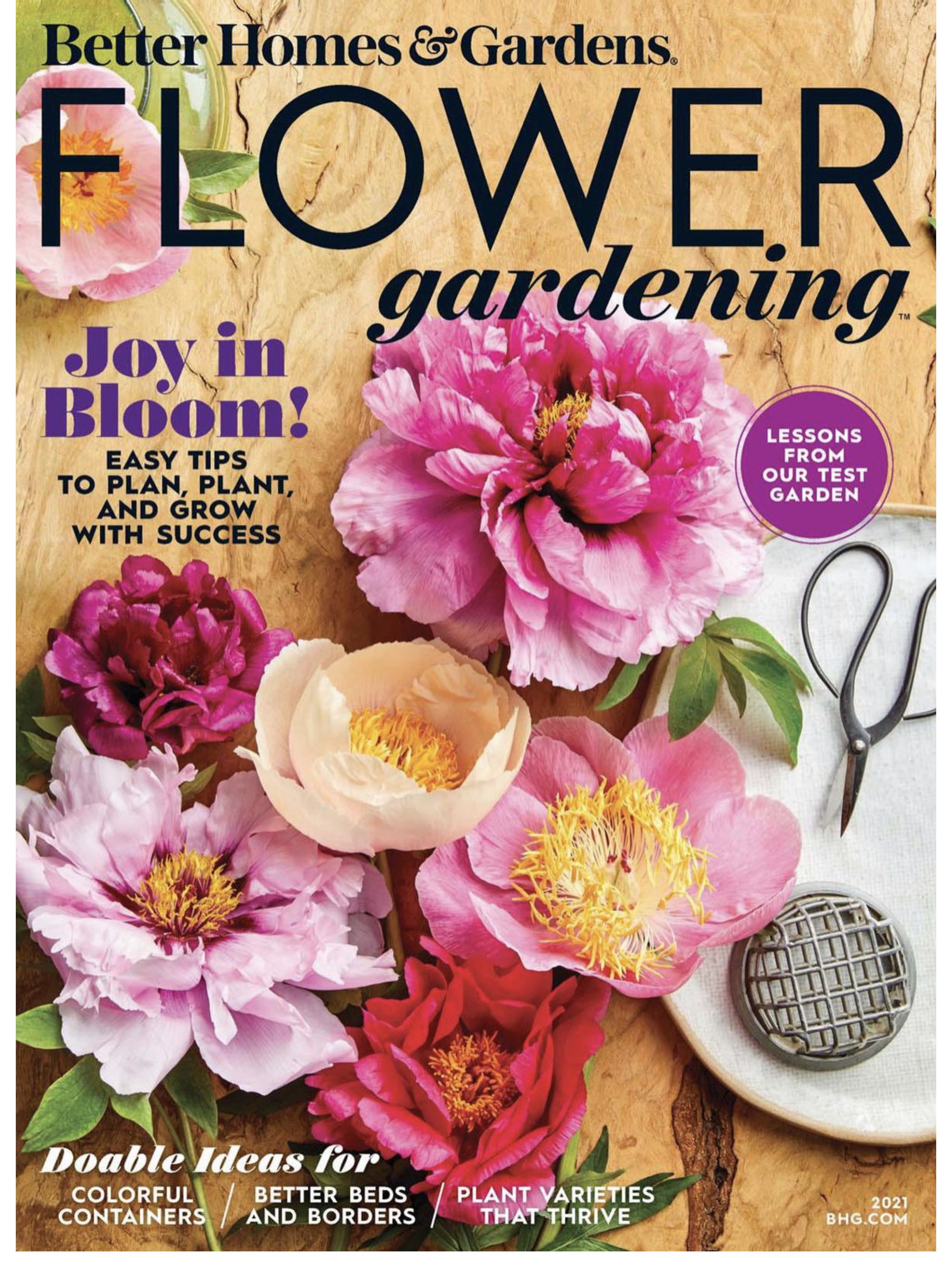 BH&G Flower Gardening  2021 March  (March) magazine collectible - Main Image 1