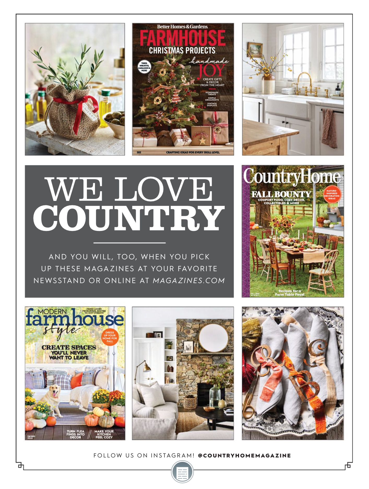 BH&G Farmhouse Christmas  2023 September  (September) magazine collectible - Main Image 2
