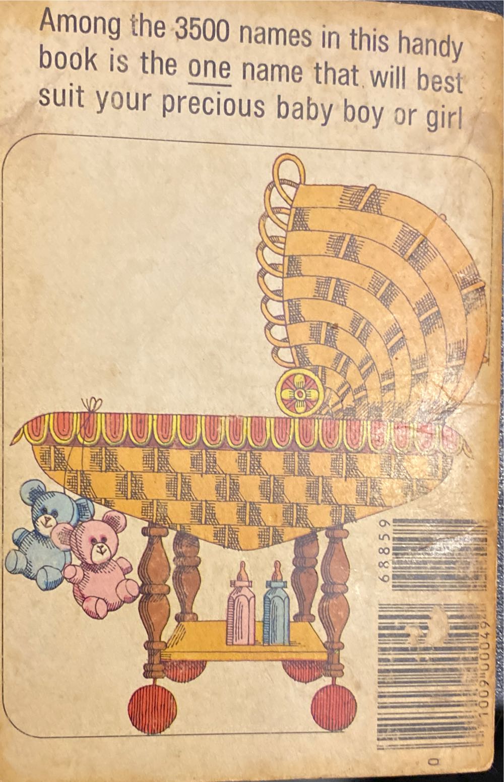 3500 Names For Baby  magazine collectible [Barcode 07100900049068859] - Main Image 2