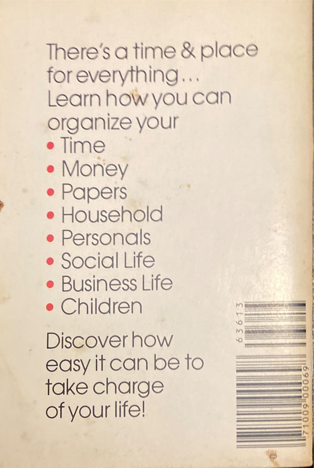 How to organize almost everything  magazine collectible [Barcode 07100900069863613] - Main Image 2