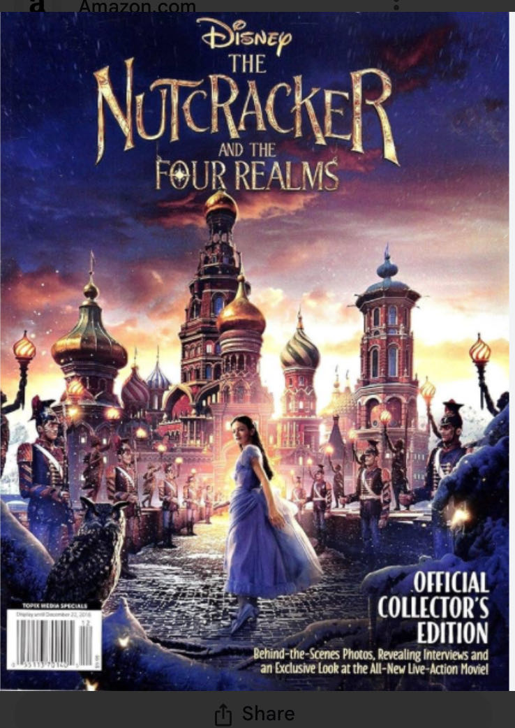 Disney The Nutcracker And The Four Realms  magazine collectible [Barcode 05511370140512] - Main Image 1