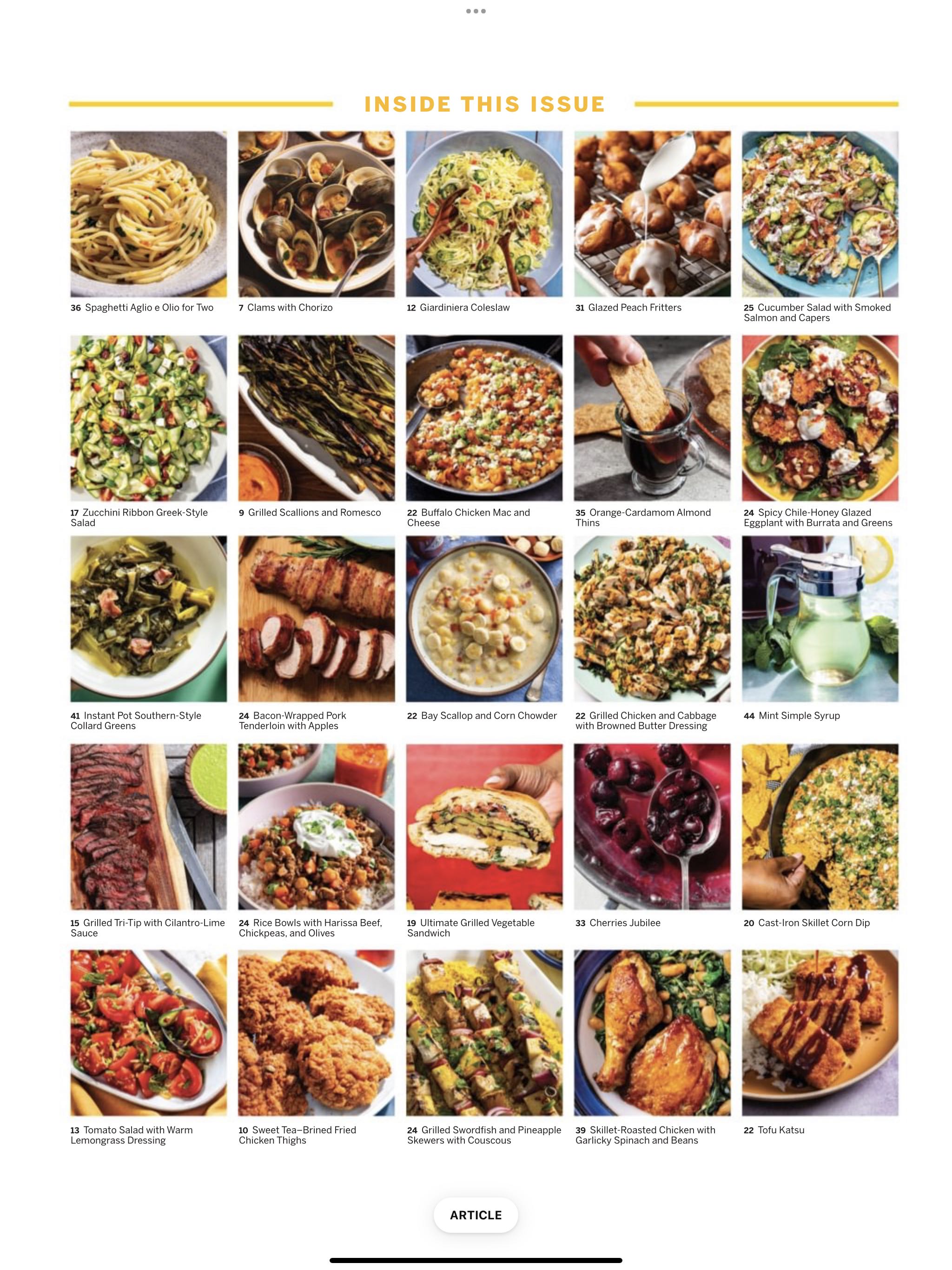 Cook’s Country  2023 August-September  (August) magazine collectible - Main Image 2