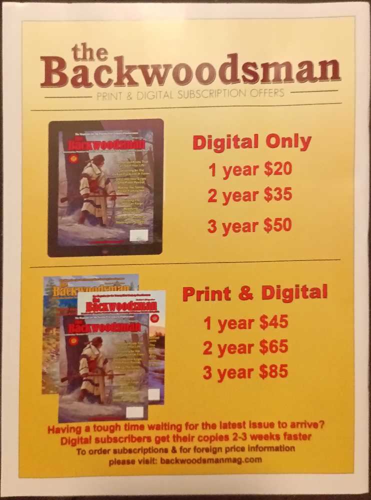 the Backwoodsman  (November) magazine collectible - Main Image 2
