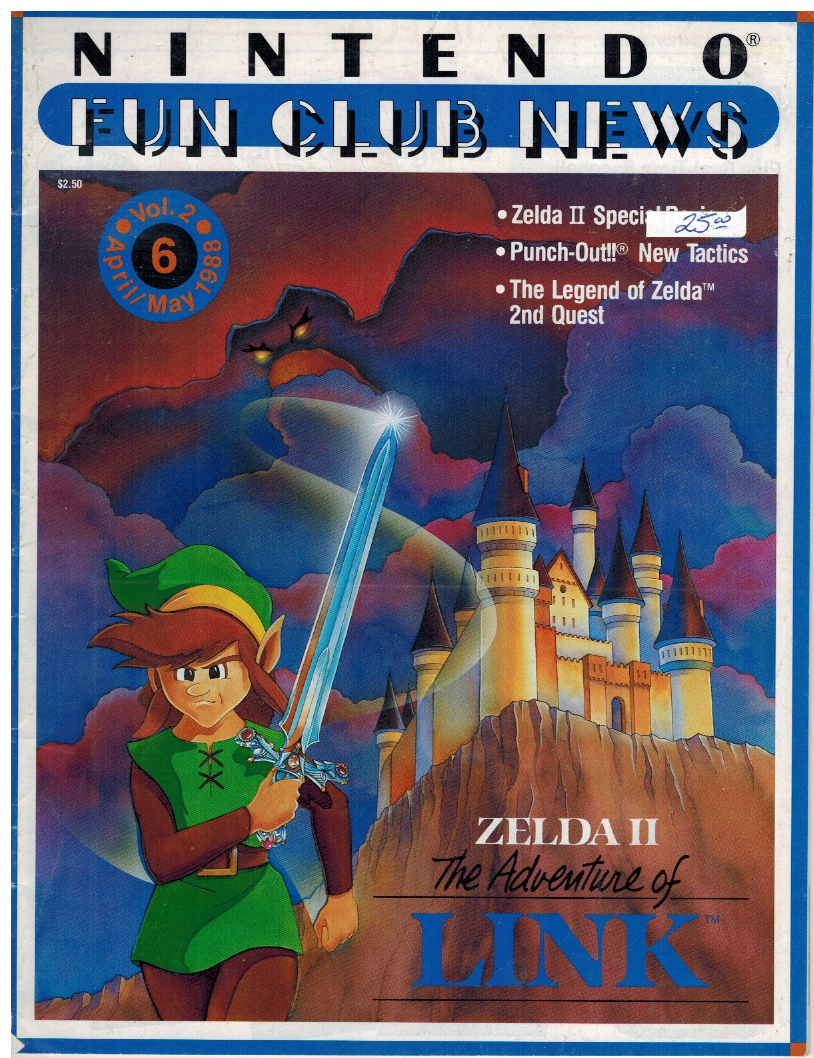 Nintendo Fun Club News - Vol. 02 / Issue 06 (April) magazine collectible - Main Image 1