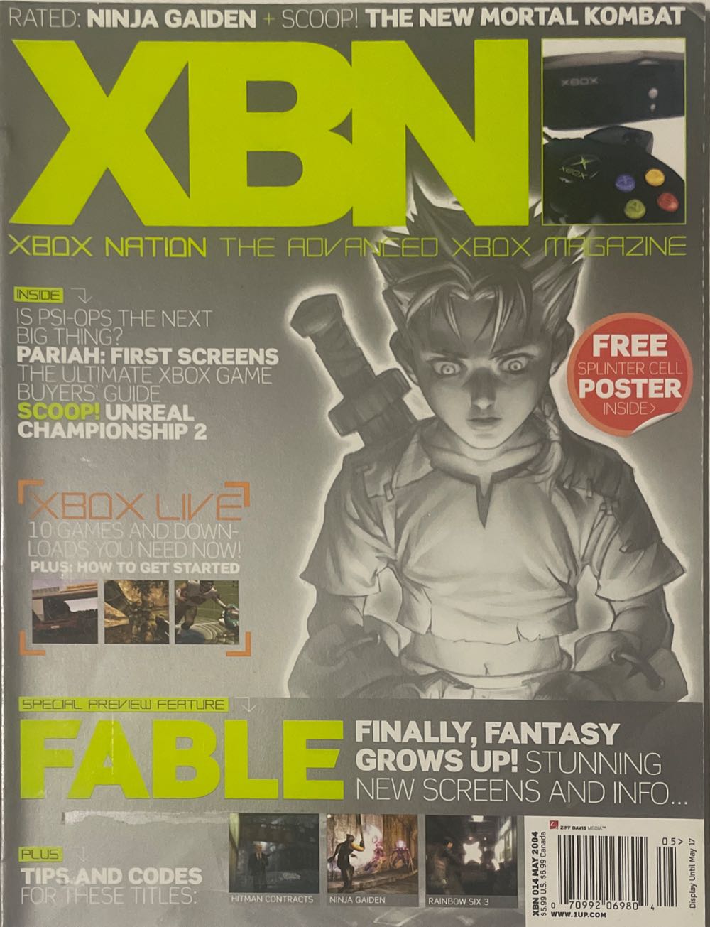 XBN 14  (May) magazine collectible [Barcode 07099206980405] - Main Image 1