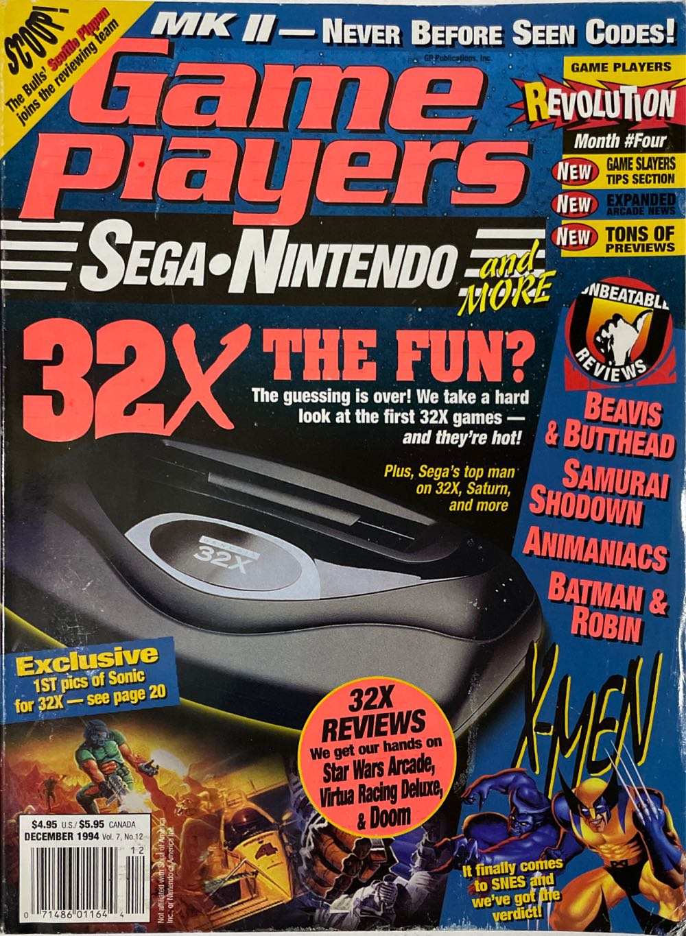 Game Players 66 Sega•Nintendo  (December) magazine collectible [Barcode 07148601164487] - Main Image 1