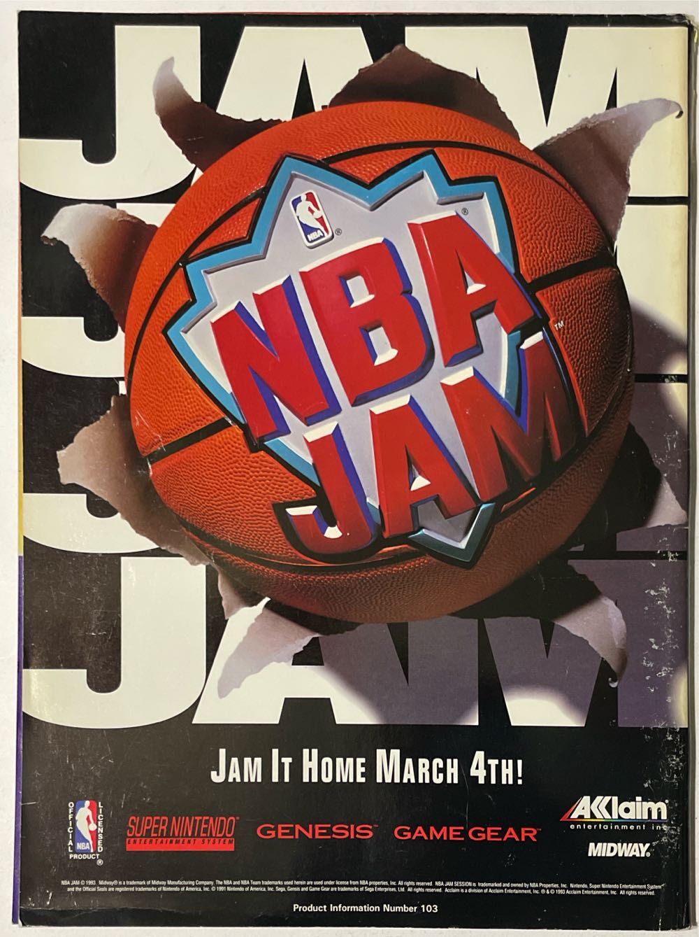 Game Players 57 Sega•Nintendo  (March) magazine collectible [Barcode 009281011644] - Main Image 2