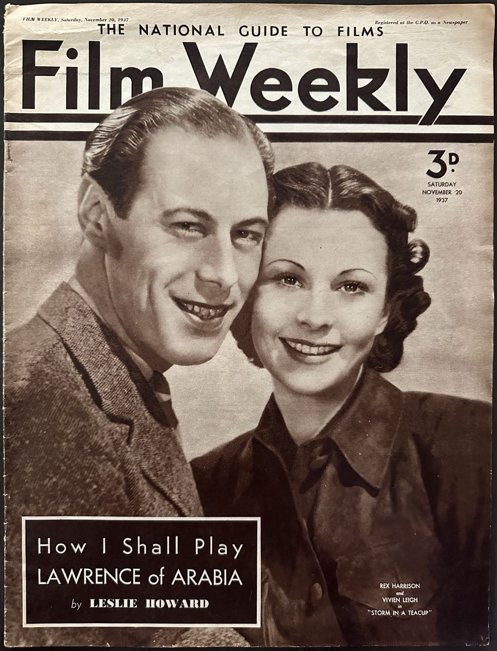 Film Weekly  (November) magazine collectible - Main Image 1