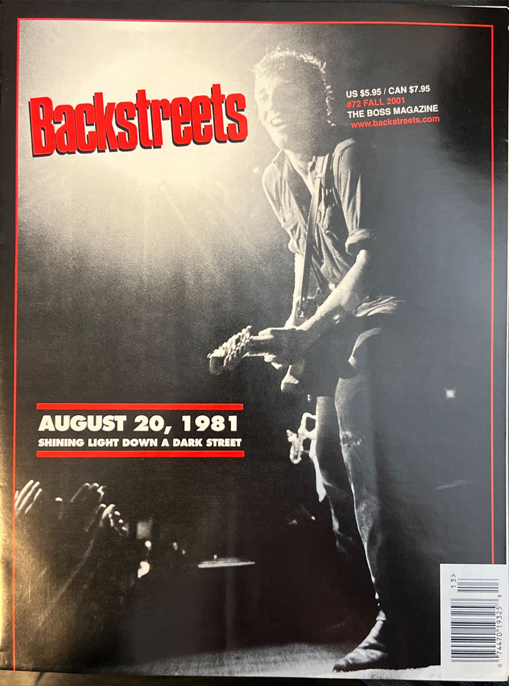 Backstreets #72  magazine collectible - Main Image 1