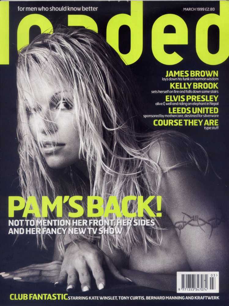 Loaded 59 - Pamela Anderson  (March) magazine collectible [Barcode 977135334707403] - Main Image 1