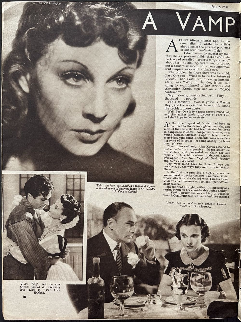 Picturegoer  (April) magazine collectible - Main Image 2