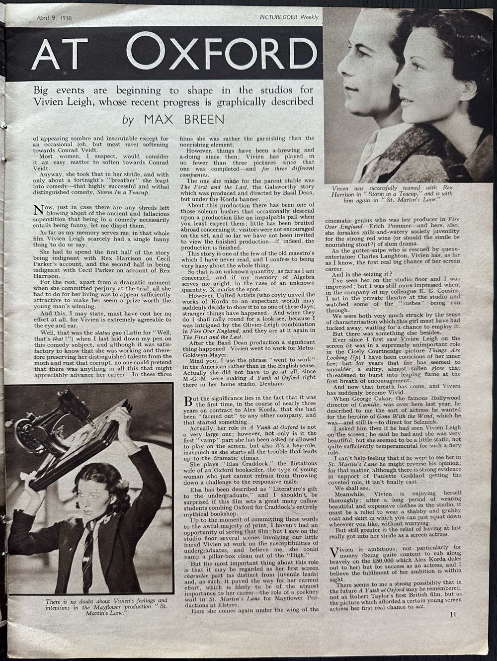 Picturegoer  (April) magazine collectible - Main Image 3