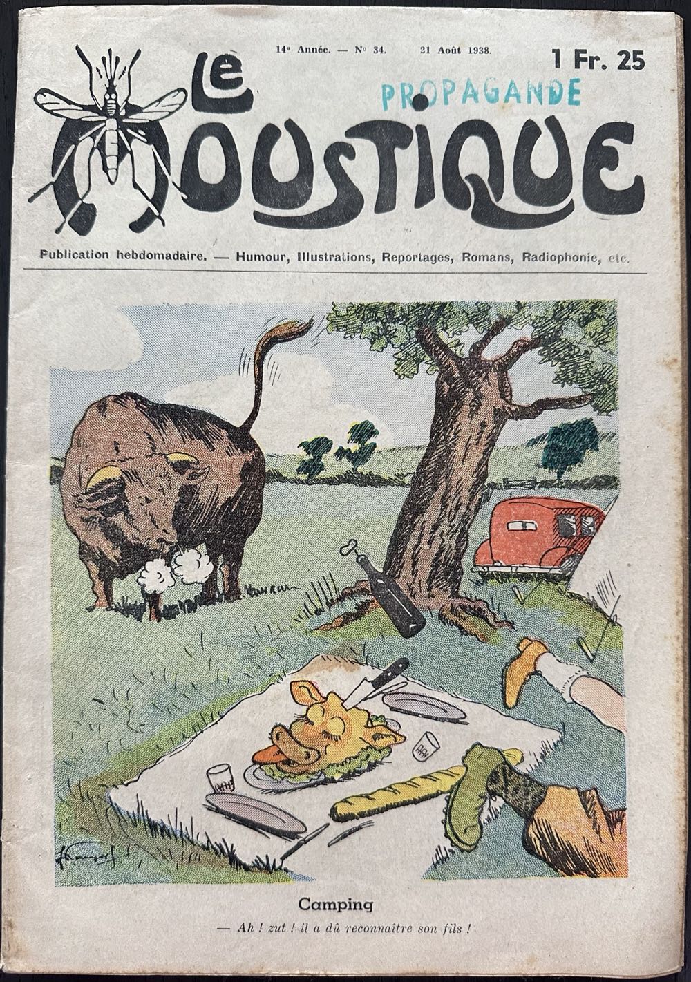 Le Moustique  (August) magazine collectible - Main Image 2