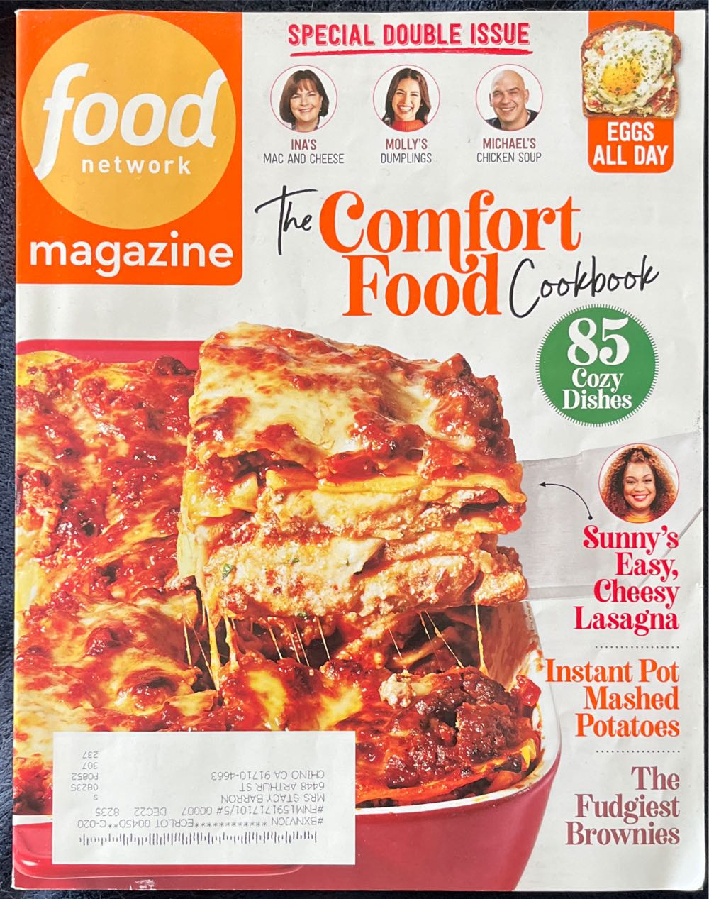 Food Network Magazine  (March) magazine collectible - Main Image 1