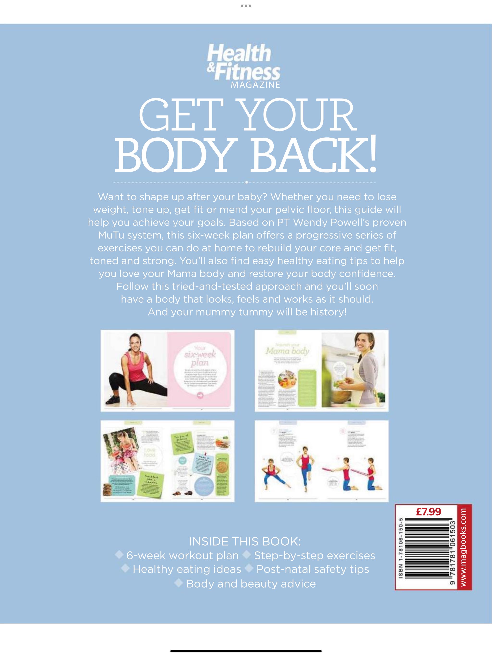 Get Your Body Back  2013 October  (October) magazine collectible - Main Image 2