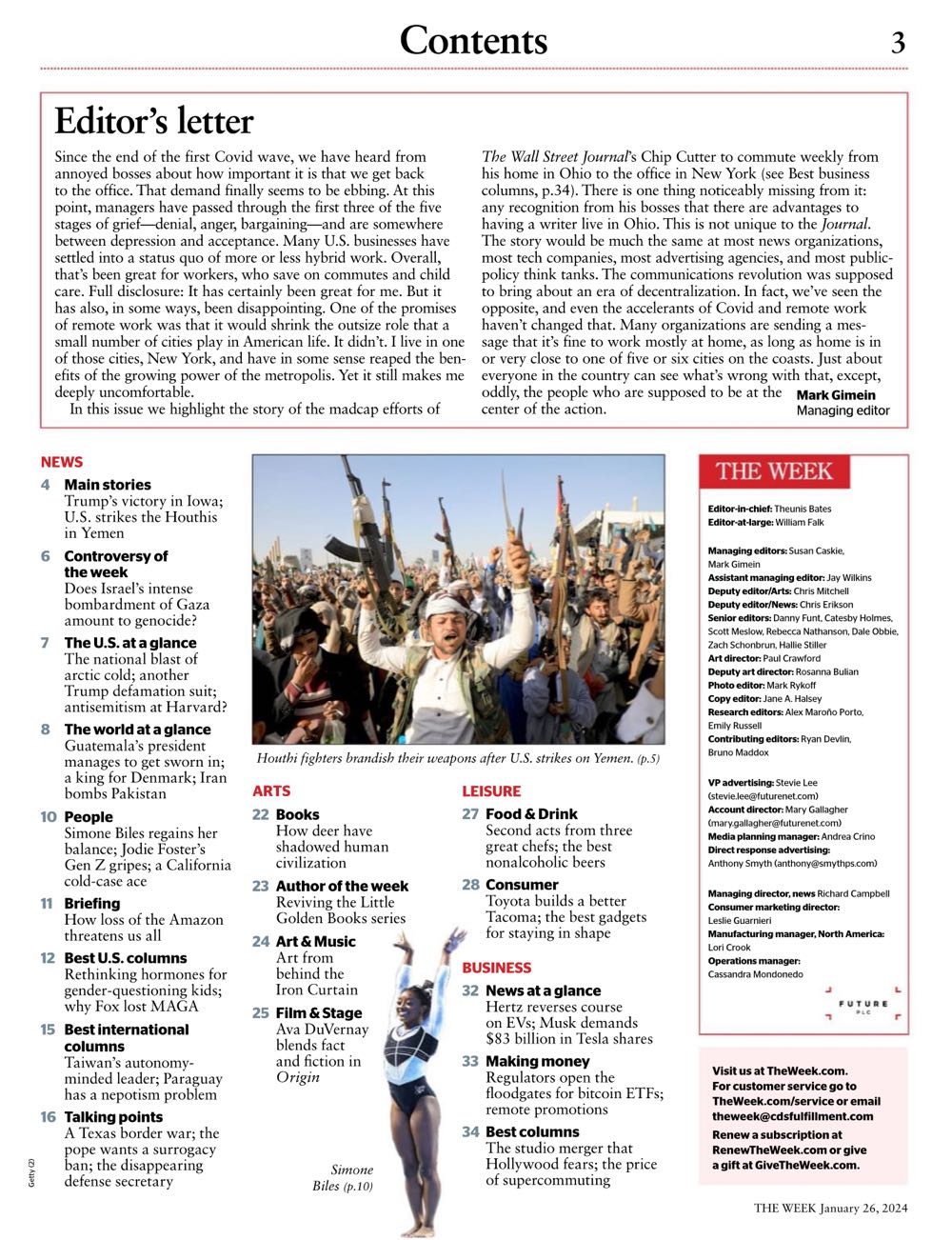 The Week  (January) magazine collectible - Main Image 2