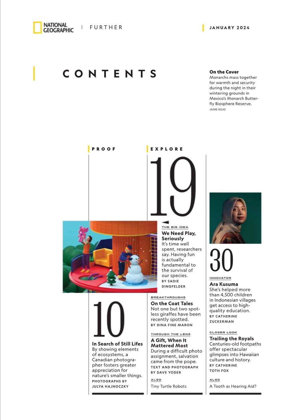 National Geographic  (January) magazine collectible - Main Image 2