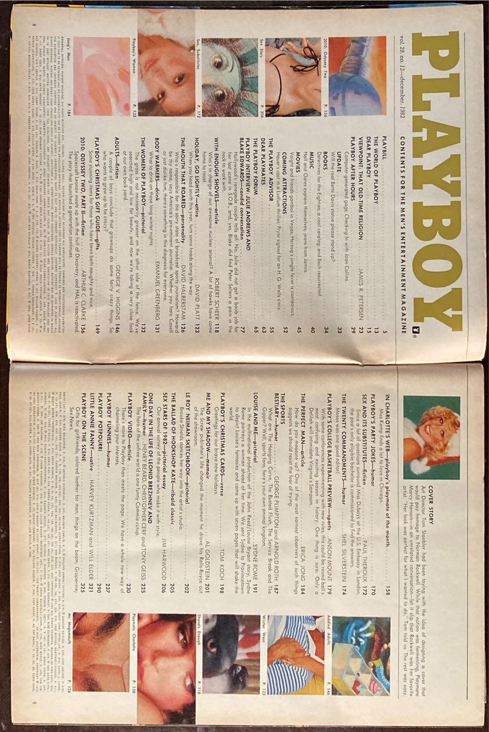 Playboy 1982 - December  magazine collectible - Main Image 2