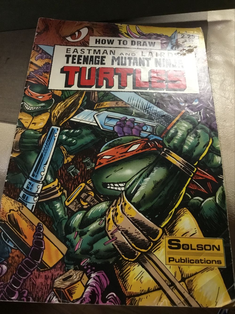 How To Draw Teenage Mutant Turtles  magazine collectible - Main Image 1