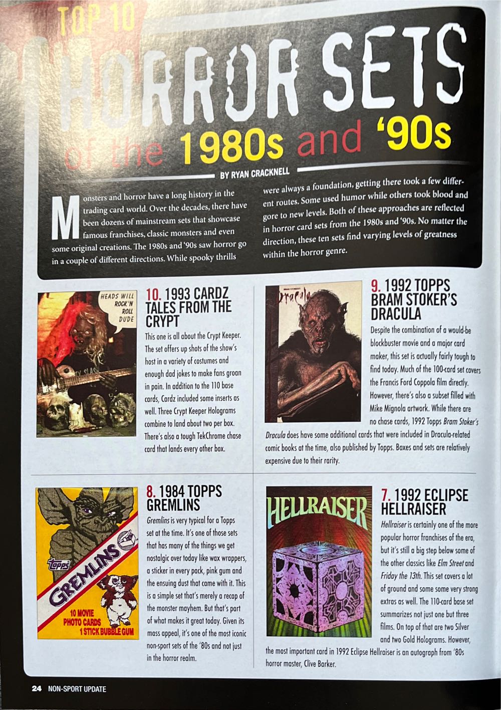 Non-Sport Update Vol. 30 Nr. 5  magazine collectible - Main Image 4