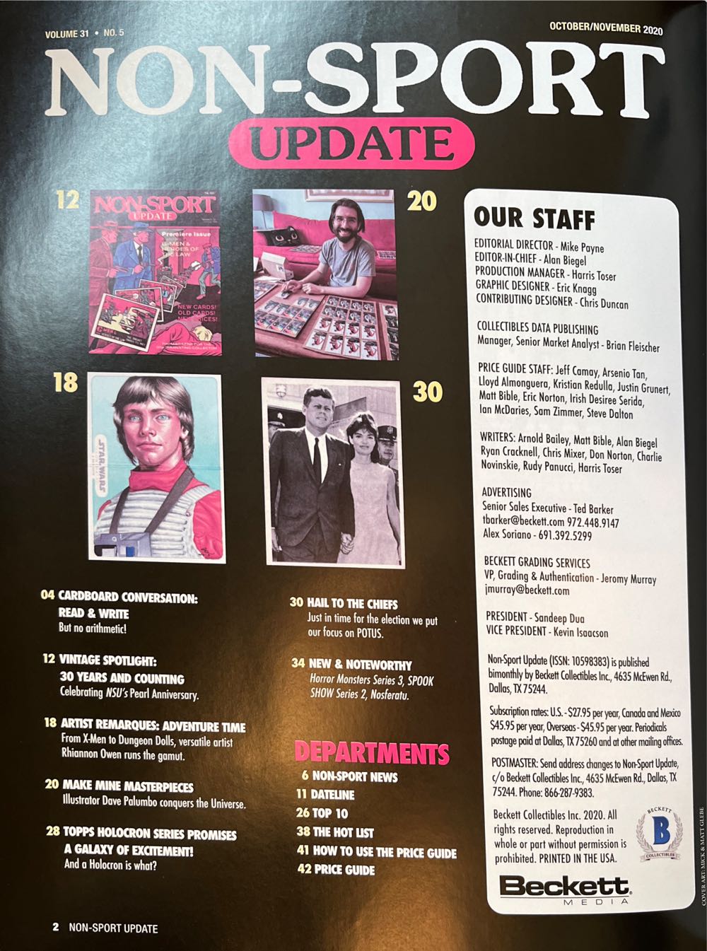 Non-Sport Update Vol. 31 Nr. 5  magazine collectible - Main Image 3