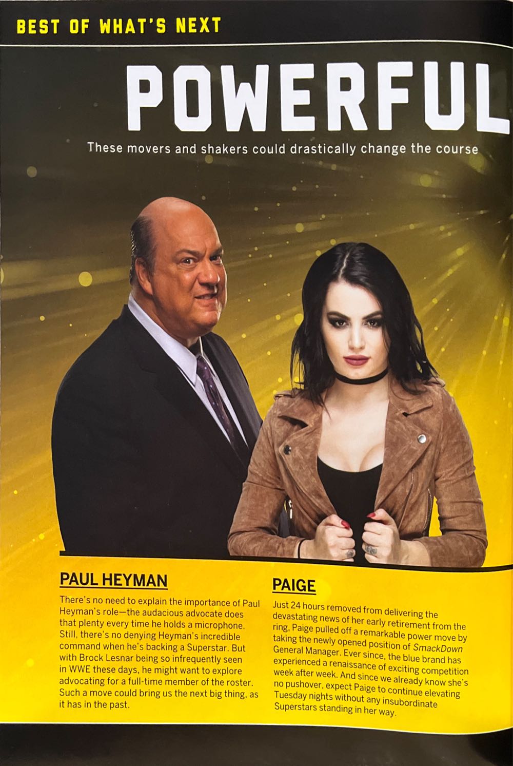 Best Of WWE Collector’s Edition  magazine collectible - Main Image 4