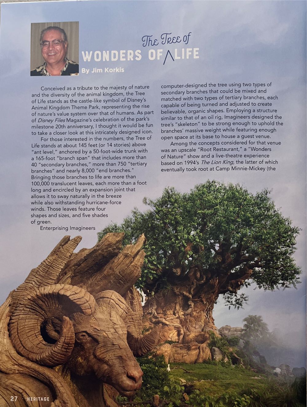 Disney Files Magazine Vol. 27 Nr. 1 Spring 2018  magazine collectible - Main Image 4