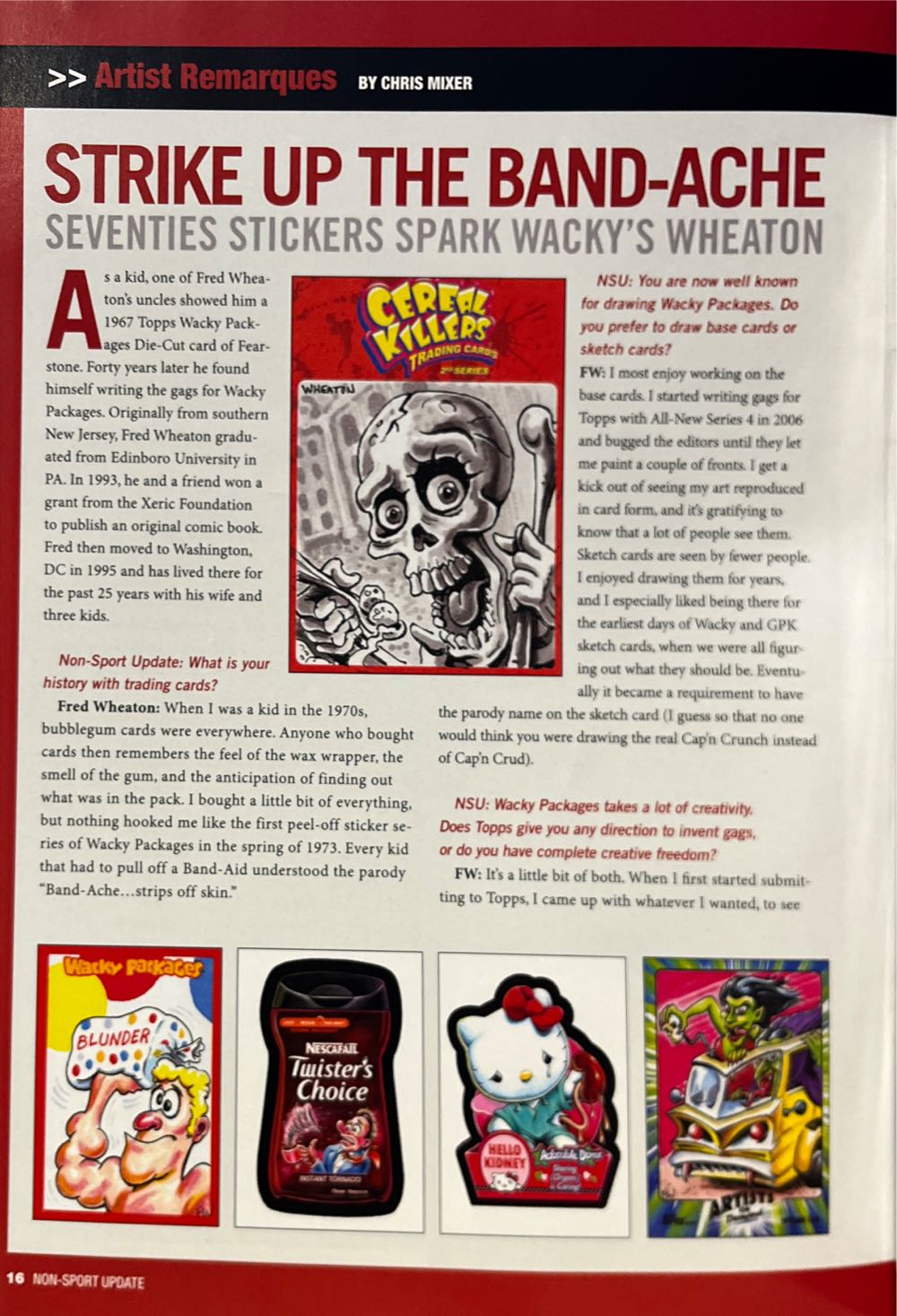 Non-Sport Update Vol. 31 Nr. 4  magazine collectible - Main Image 2