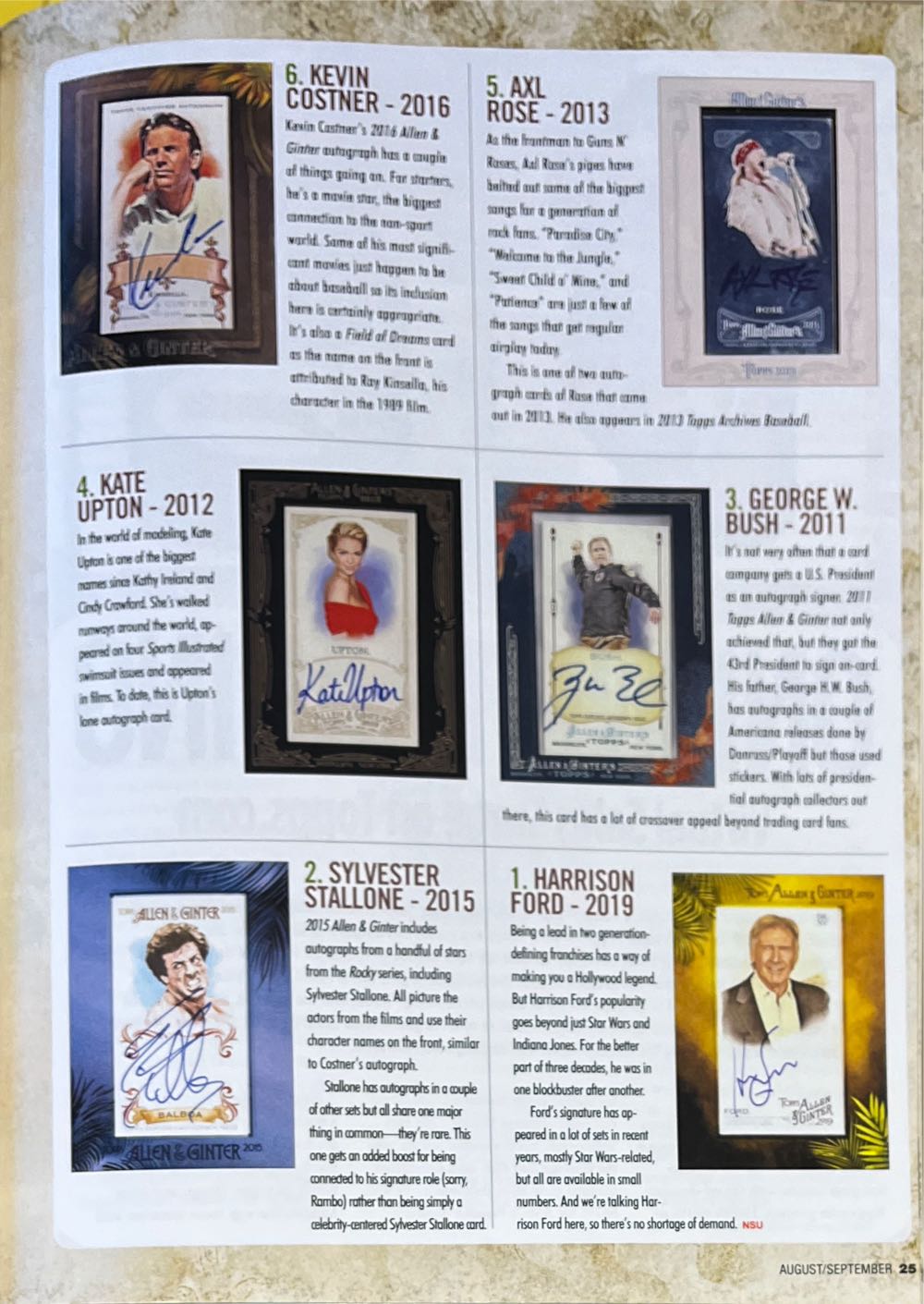 Non-Sport Update Vol. 31 Nr. 4  magazine collectible - Main Image 3